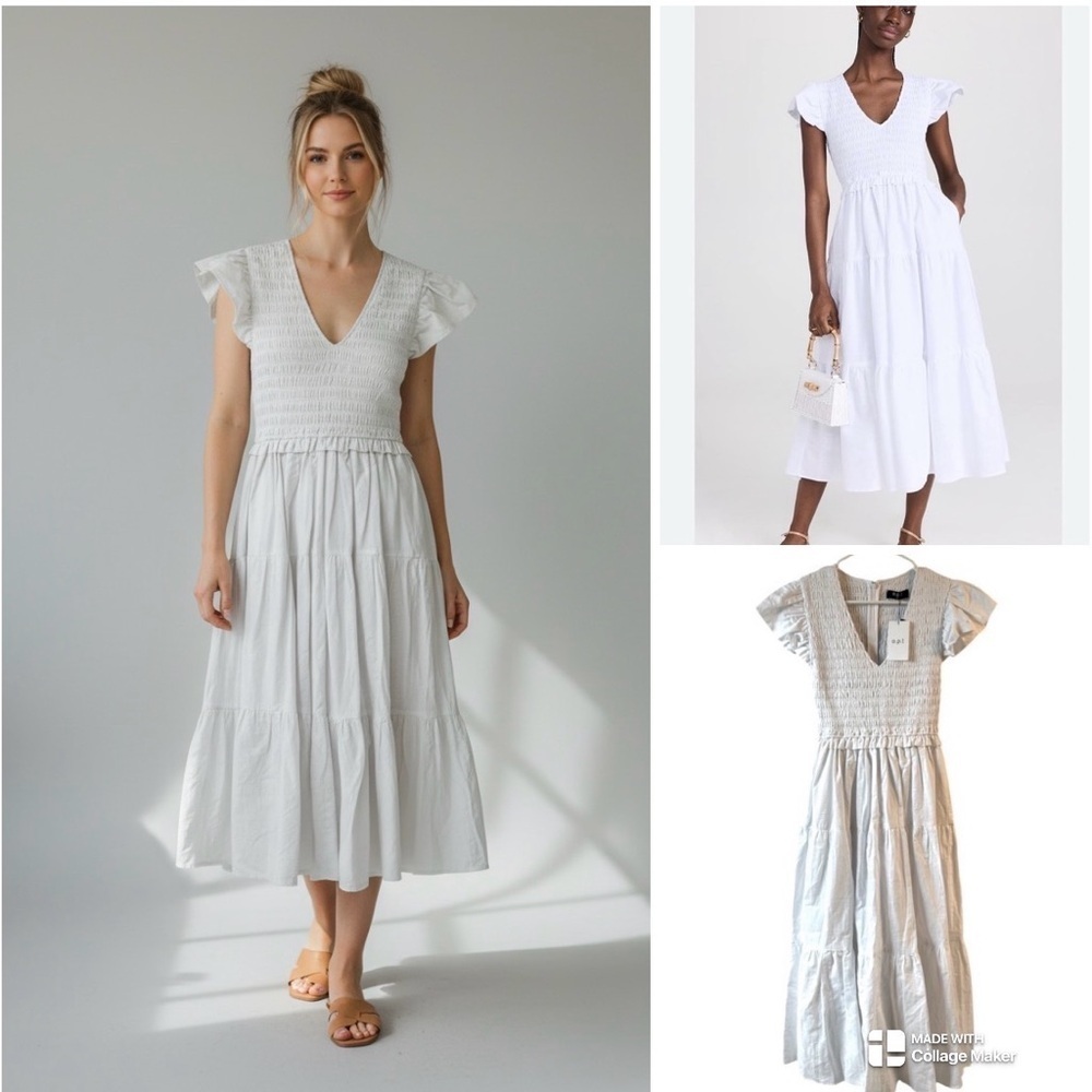 NWT Tuckernuck O.P.T. Phoebe linen and cotton dress NWT
